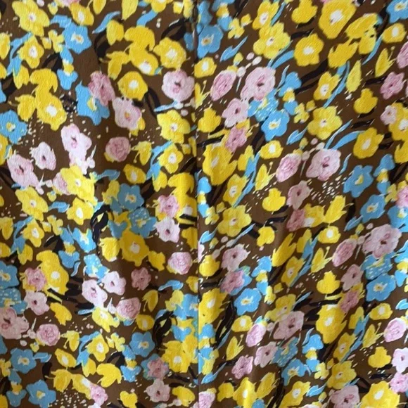 Gorgeous Diane Von Furstenberg Dress 👗💛🤎💜 - Picture 11 of 13